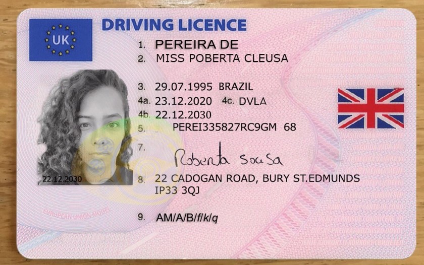 Britischen Führerschein