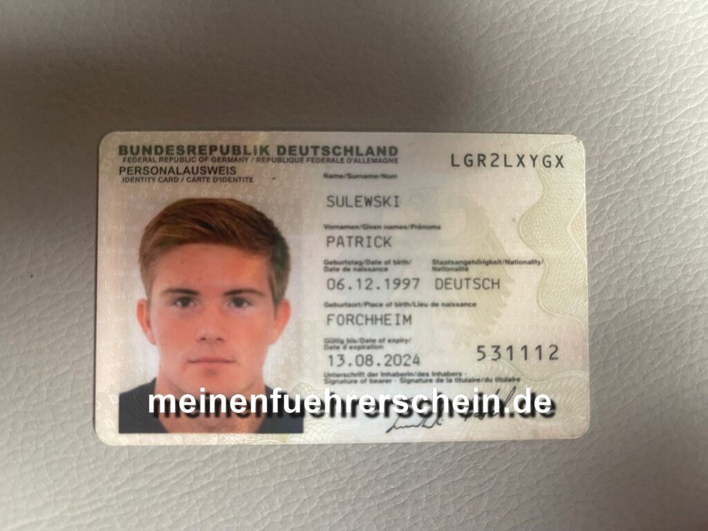 personalausweis beantragen